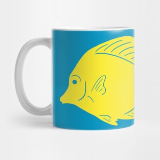 Yellow Tang Mug